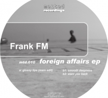[Release] Frank FM – Foreign Affairs EP (Melted Recordings 010)