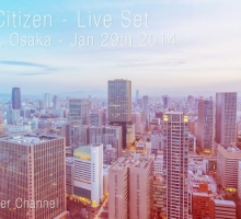 [Deep House Mix] Lady Citizen Live set at Bar End, Osaka – Jan 29th 2014