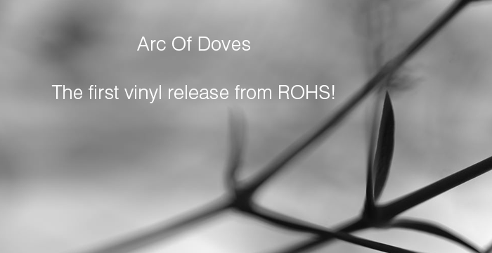 ROHS! Records first vinyl release, featuring Arc Of Doves