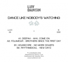 V/A – Dance Like Nobody’s Watching (LUVD05)